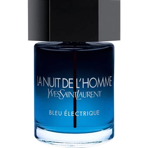 yves st laurent blue|ysl la nuit bleu electrique.